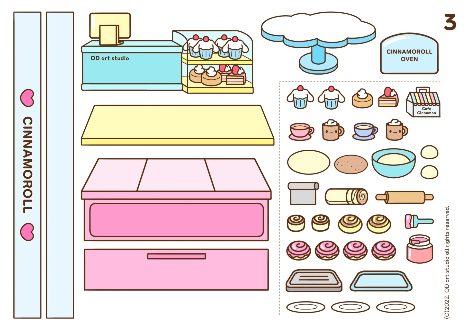 玉桂狗的甜品店安静书素材分享 安静书素材分享 纯属搬运,非原创 原创