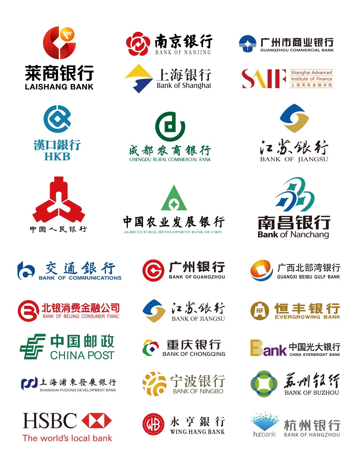 金融投资公司logo 银行logo