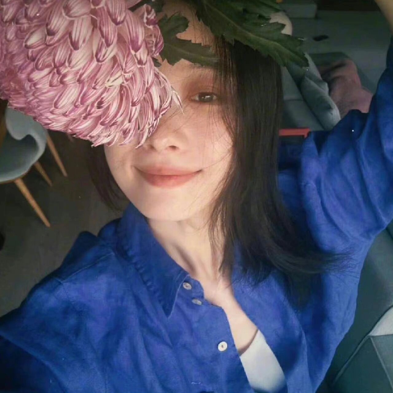 倪妮头像太爱了