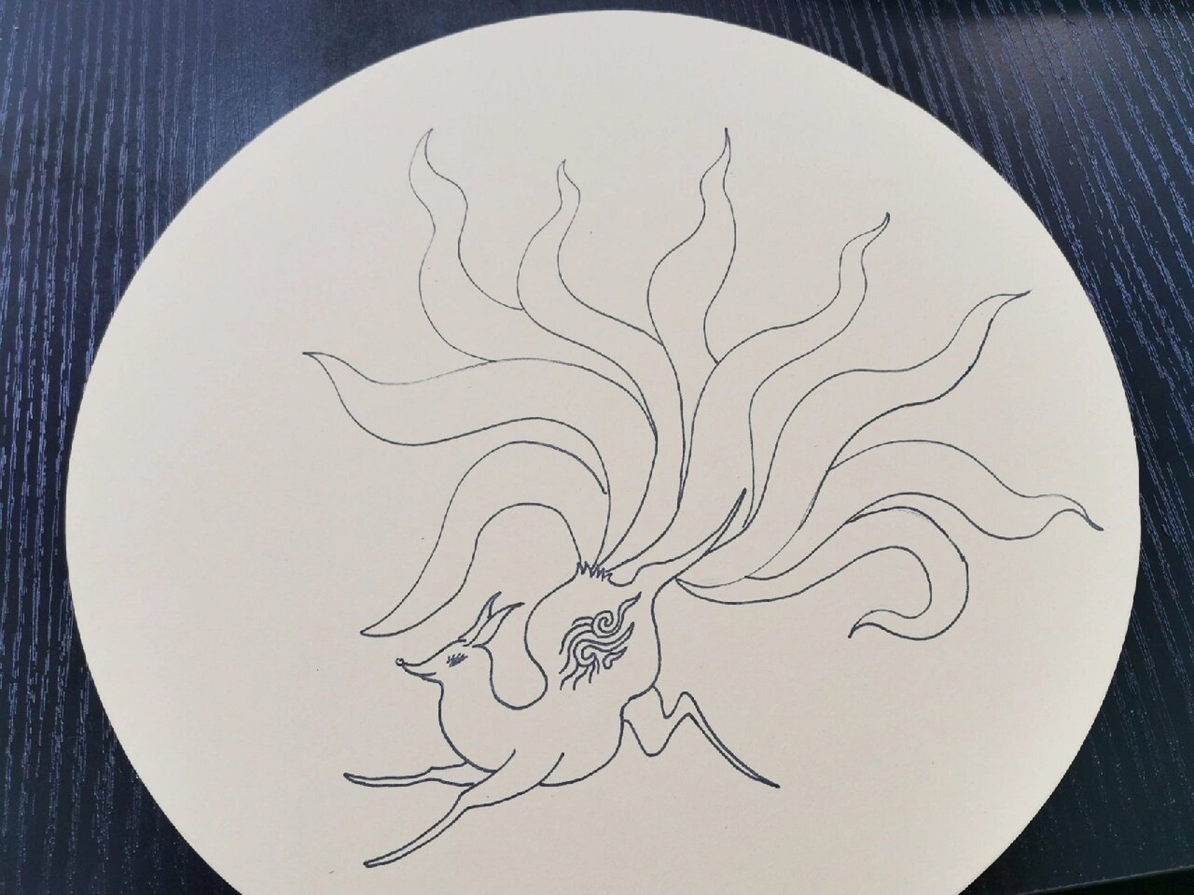 小学生画九尾狐=小学生画九尾狐简笔画