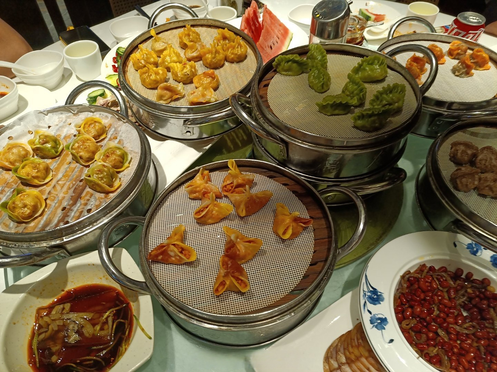 西安钟鼓楼旁边的德发长饺子宴,怎么说呢?