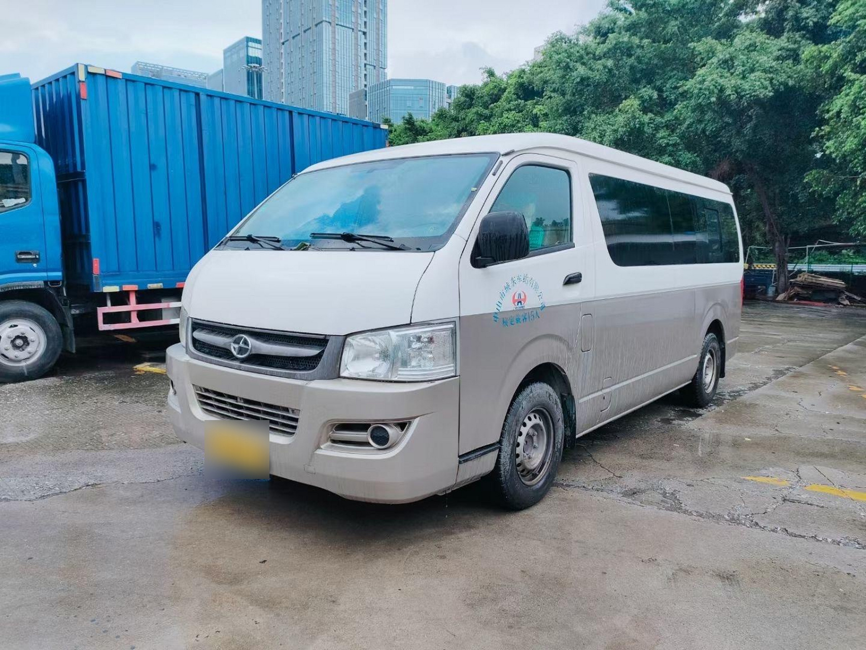 新到,2017年9月,15座大马中型客车,国五上柴2.