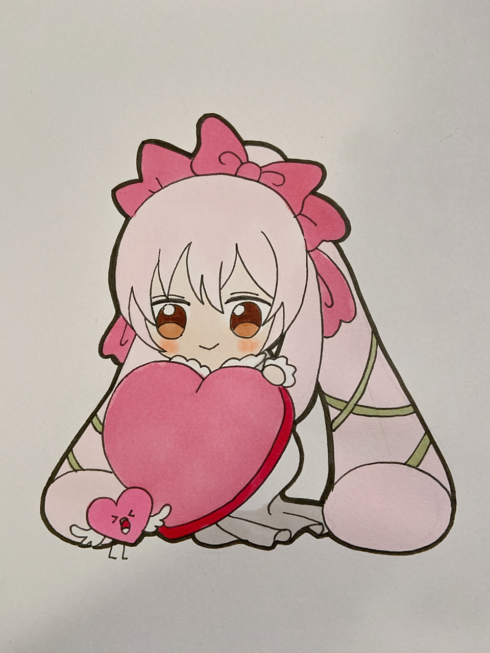 兔子女孩动漫q版人物卡通少女漫画简单手绘 美术宝,q版人物头部 课效