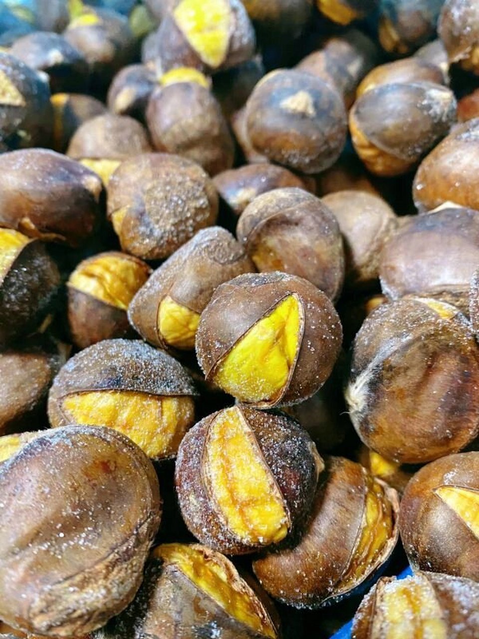 99薛记锁鲜冰栗子99:速冻开口冰栗子,冰爽与香糯双重冲击.