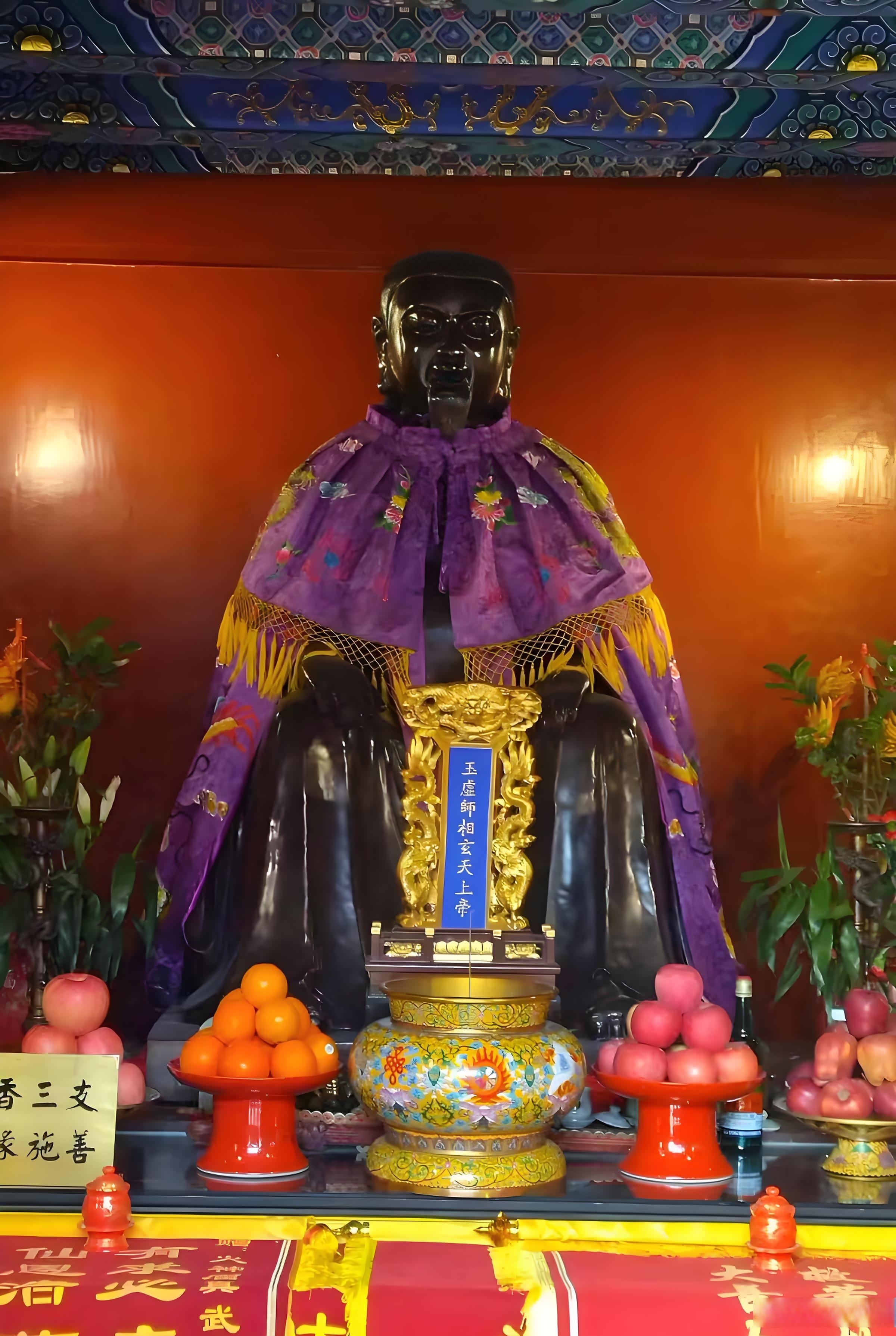 故宫钦安殿真武圣相