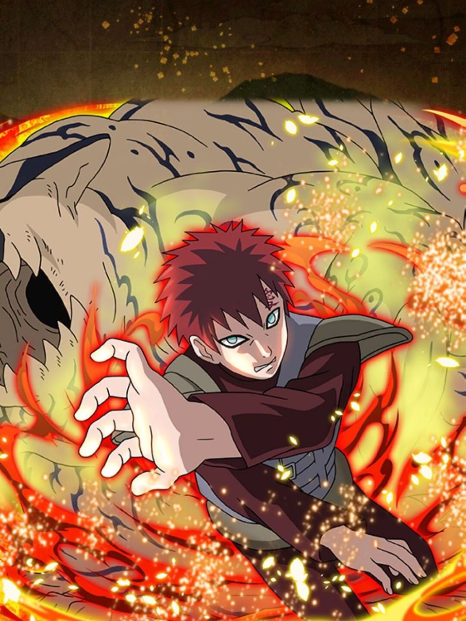 「火影」我爱罗壁纸    记得点赞 收藏 关注哦