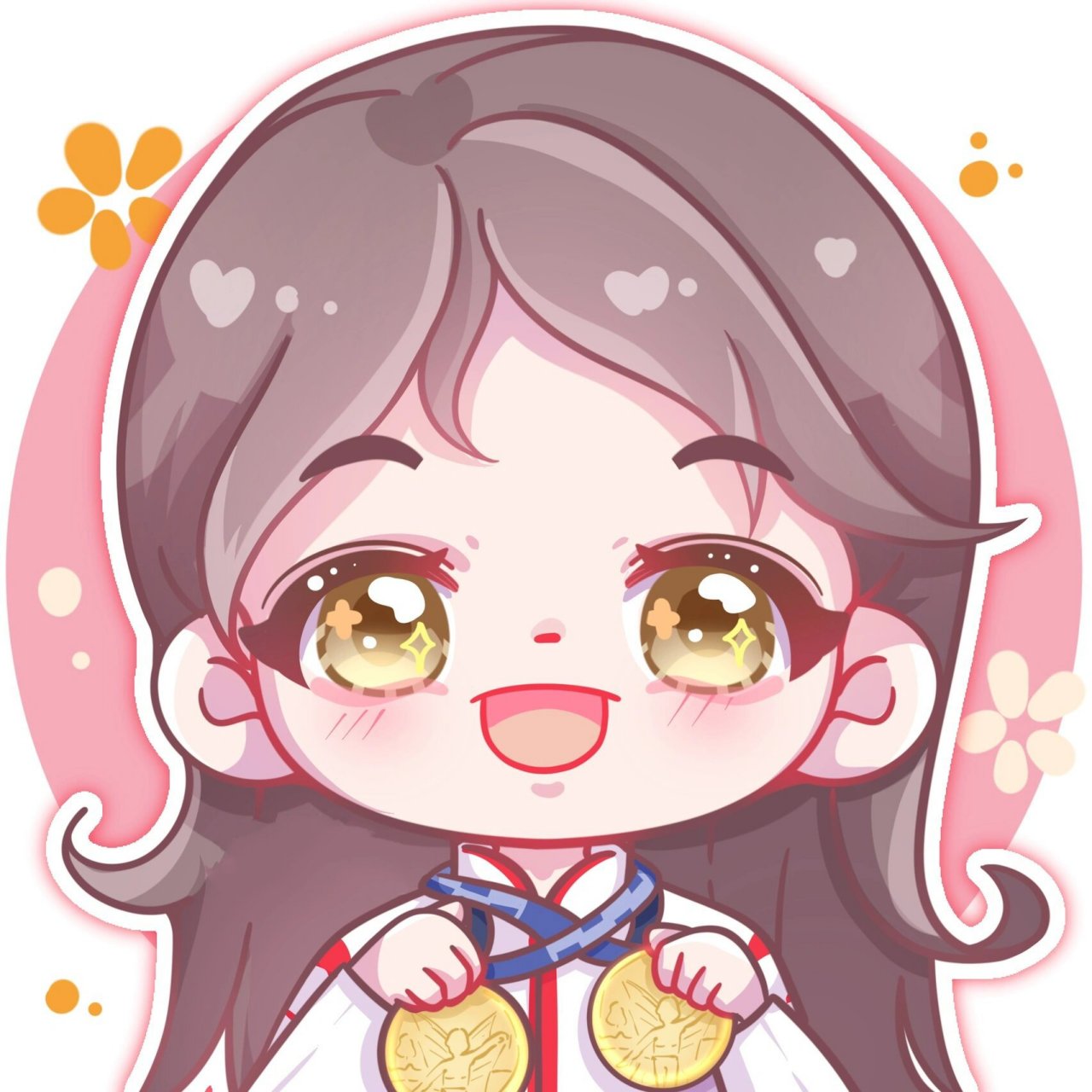 张雨霏q萌系列头像～谁不是可可爱爱的小公主 画了一组客稿— 中国