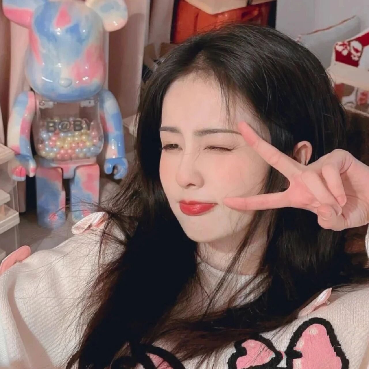 白鹿,张予曦,关小橙头像 粉丝们冲冲冲