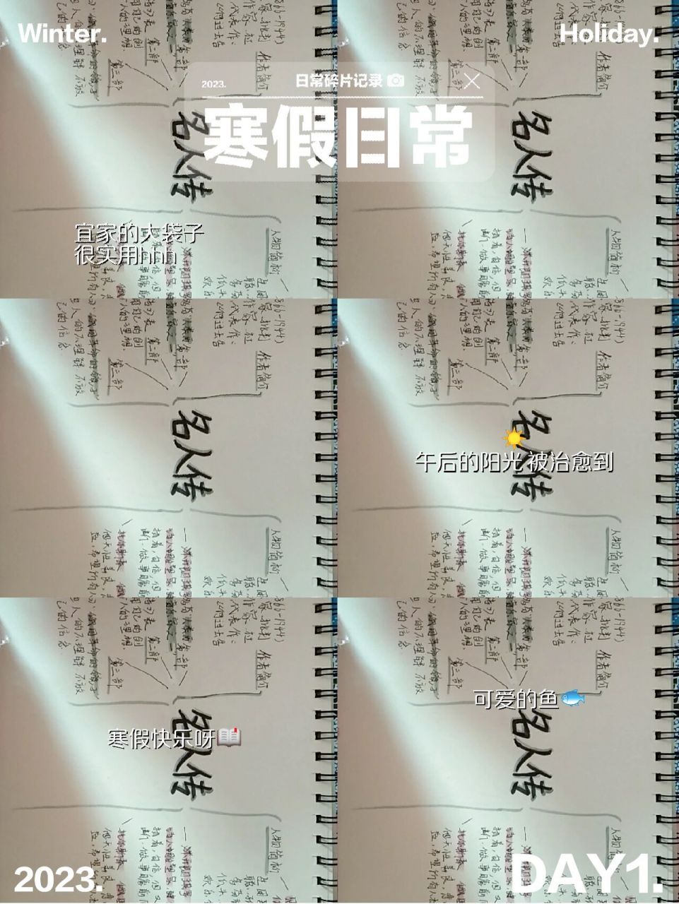 名人传思维导图