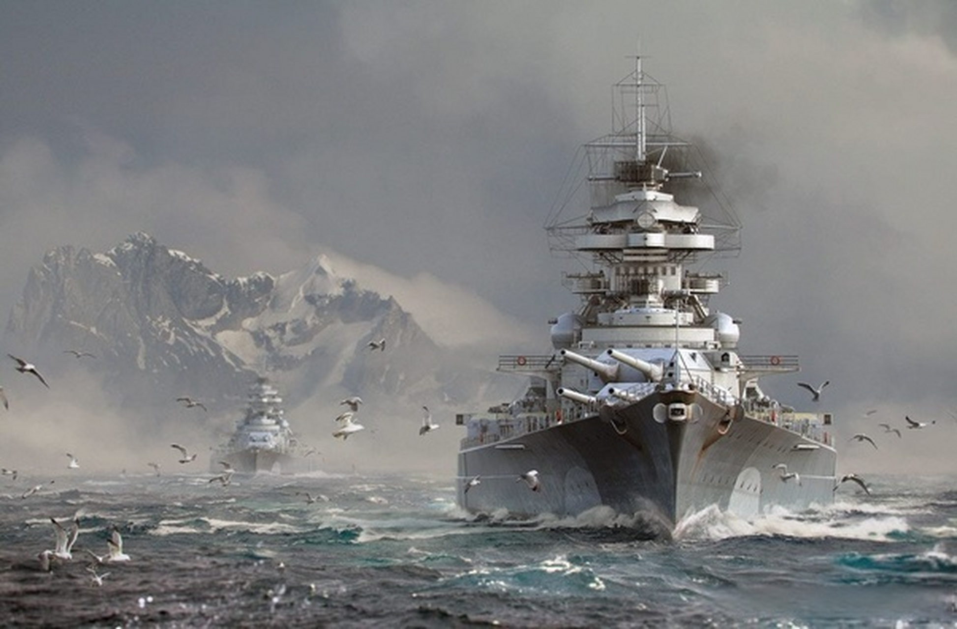 【军事战史】科技悬殊而又以弱胜强的海战 当强大的德国战列舰"俾斯麦