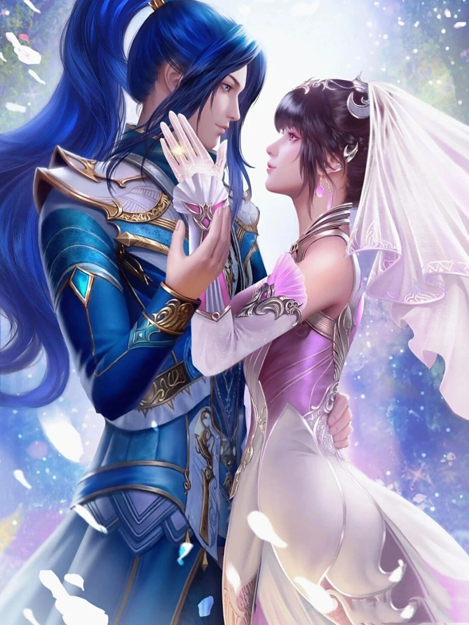 唐三小舞情侣图片,真是惊艳到我了 唐三小舞图片,简直就是撒狗粮,斗罗