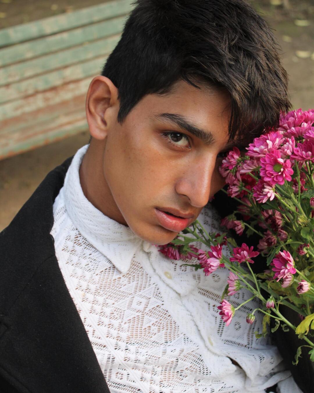 全新印度时尚男模,长相十分惊艳!