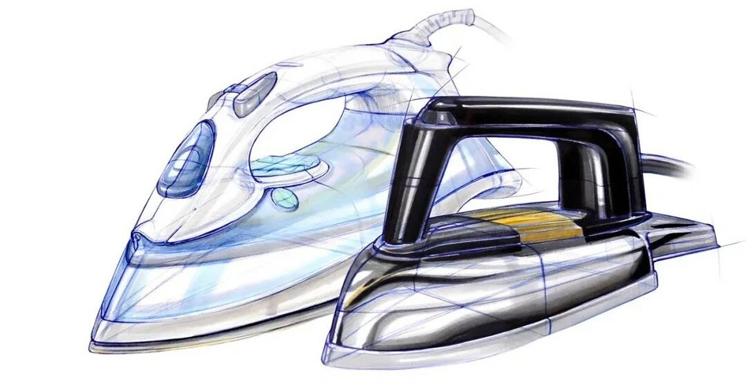 现阶段手绘快题:平常练习——自己设计的主体物(完整效果)77草图