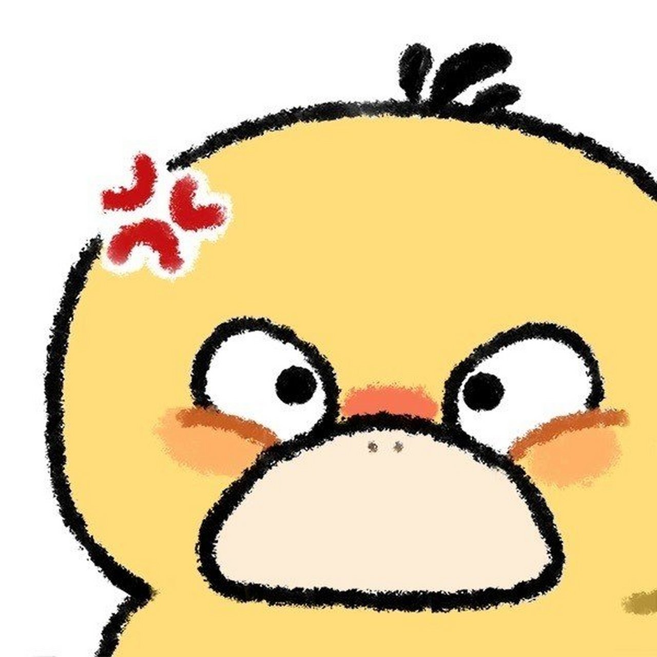 可达鸭唐老鸭动漫头像