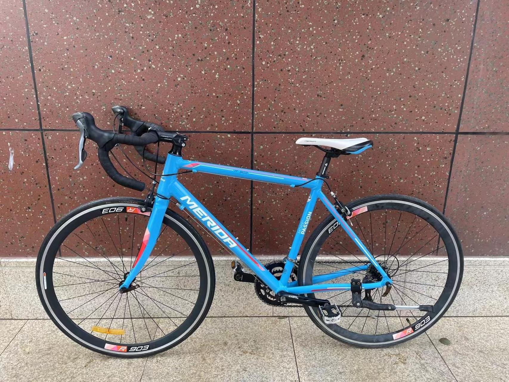 美利达r903公路车,16速,50码,成色好,1600