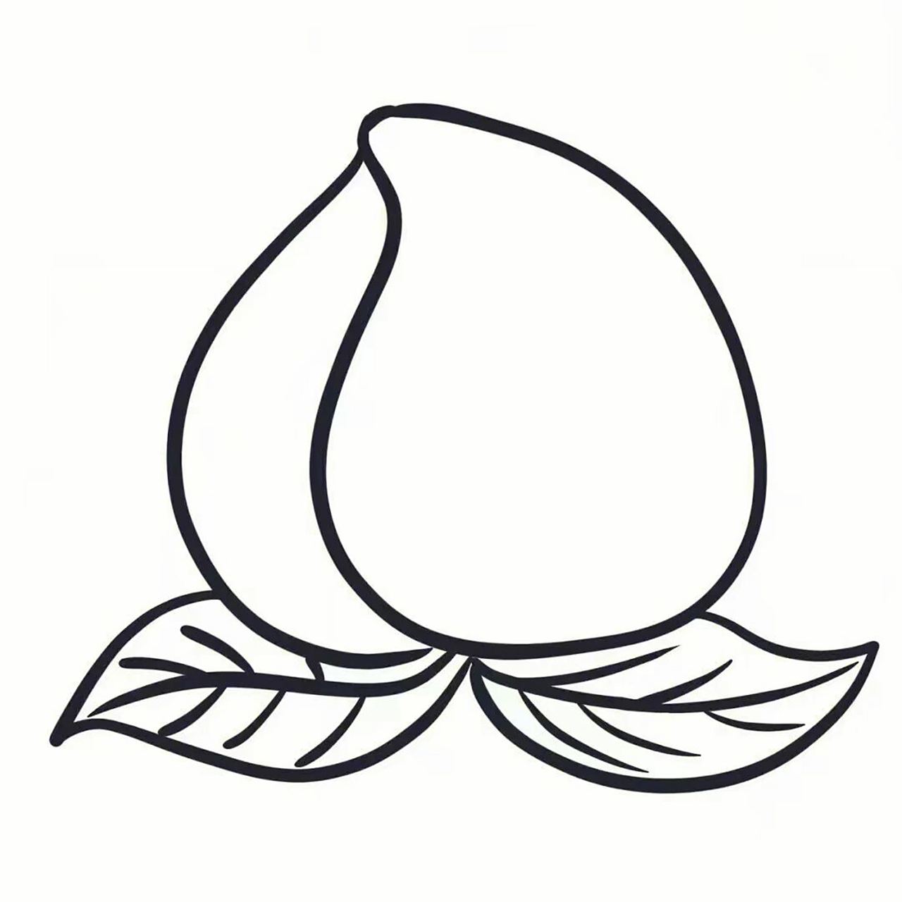 水果简笔画——可涂色,可拓印