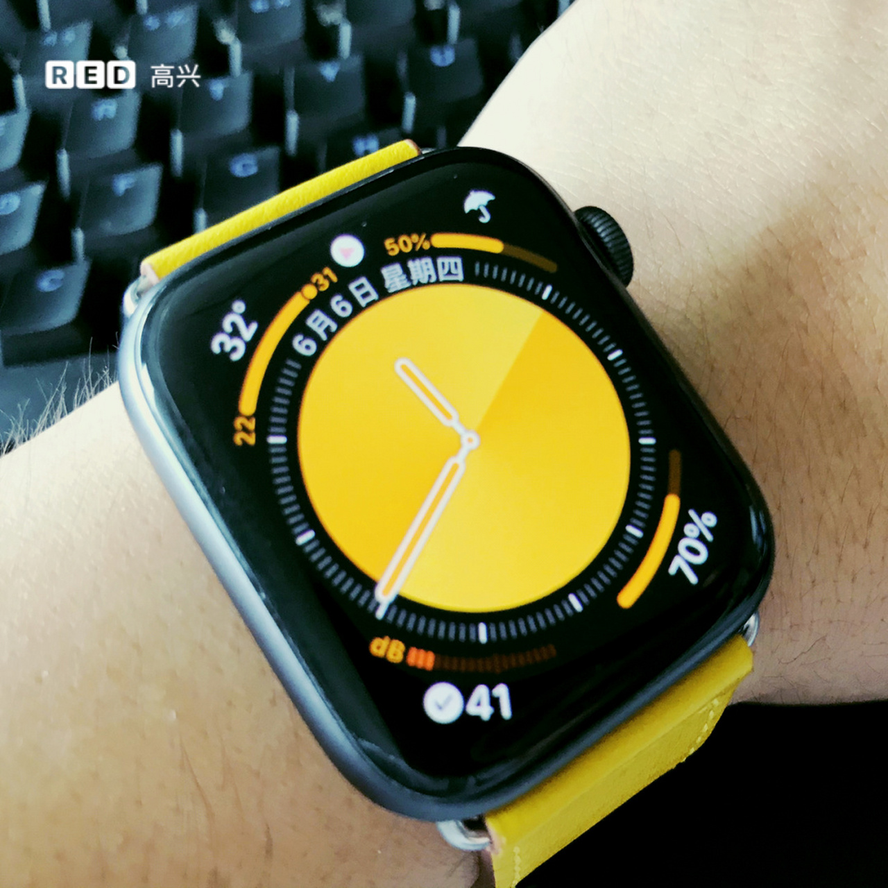 99分享一下iwatchos 6的几个新表盘 渐变色和纯色大数字是不是很靓