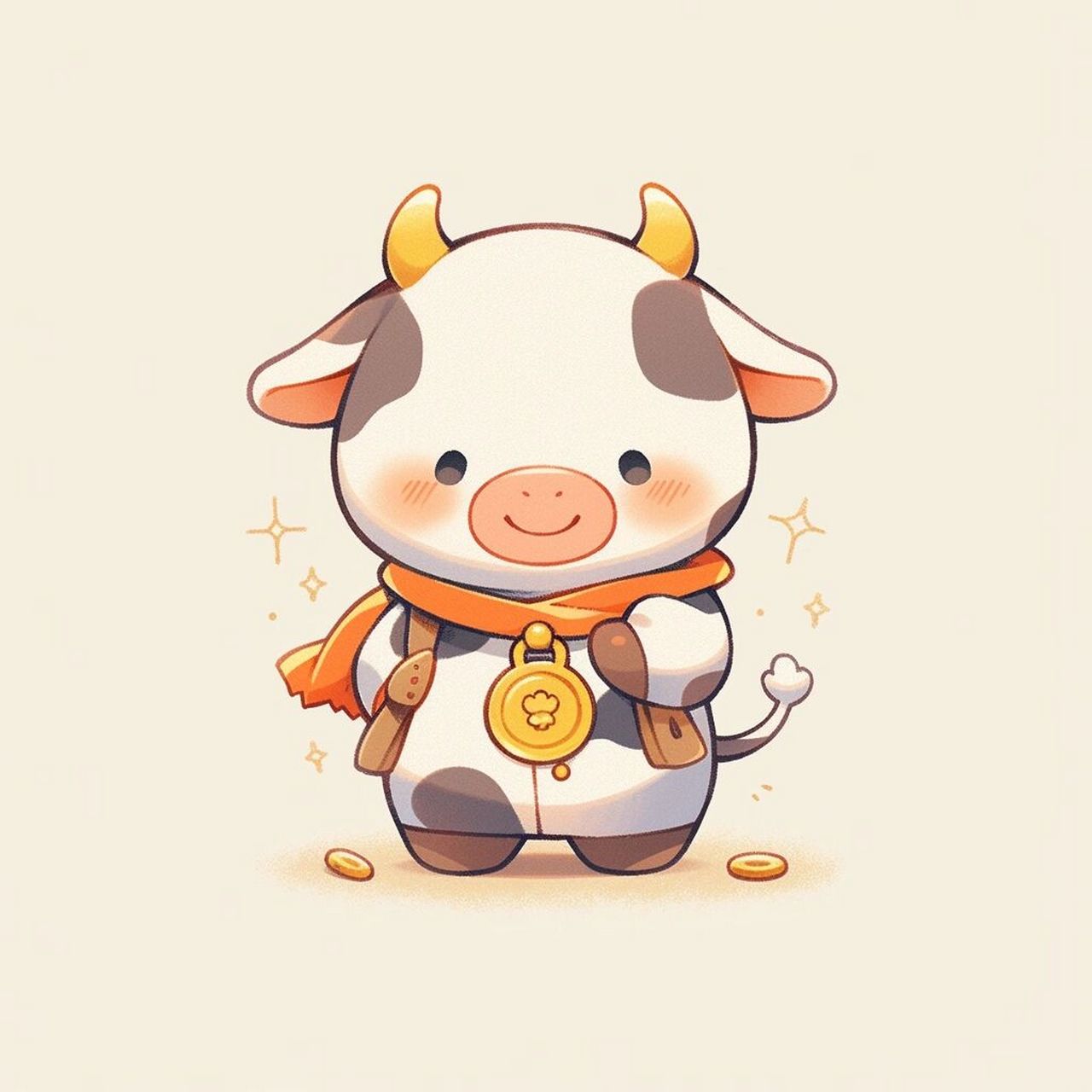 生肖头像-丑牛 喜欢自取 不丑