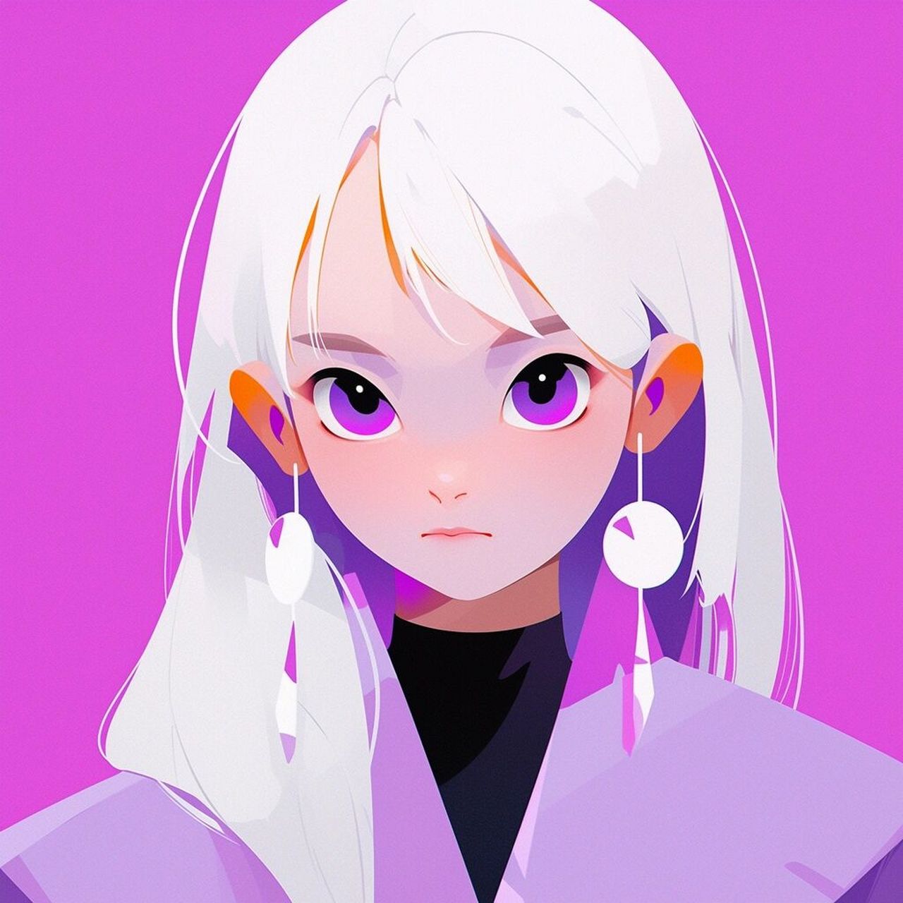 极简头像丨高级清冷感女生