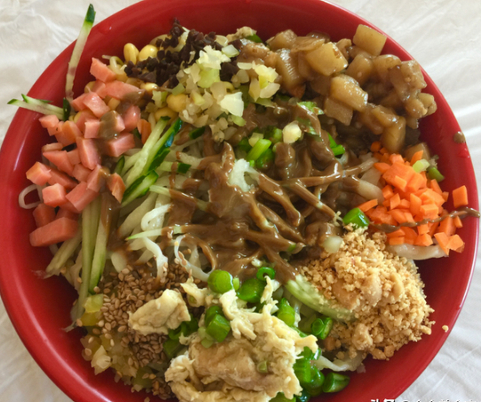 大柳面#美食分享# 德州宁津的大柳面,面条是手擀面,其特点是细如粉丝