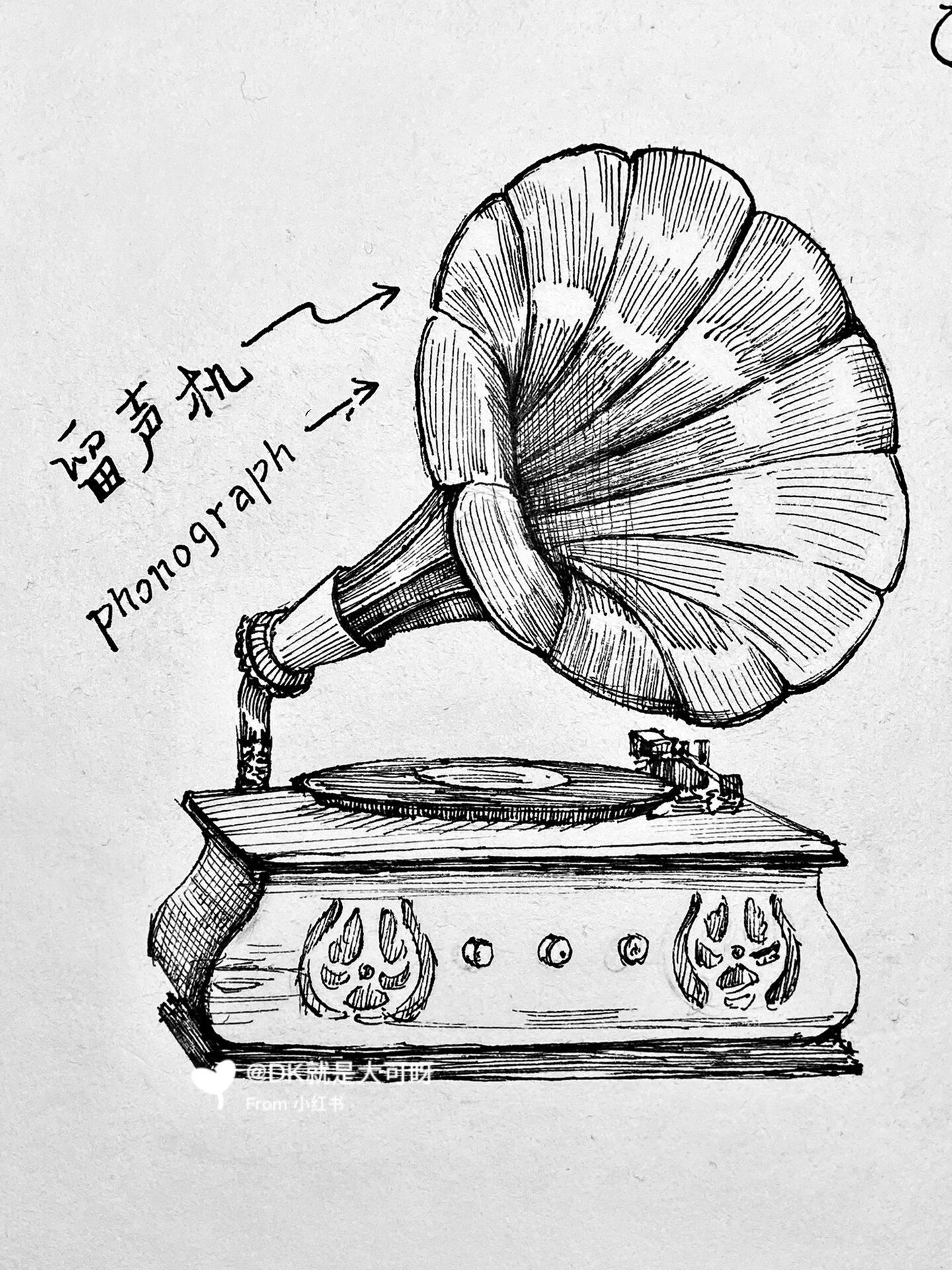 速写93 复古调性十足的老上海手绘9590