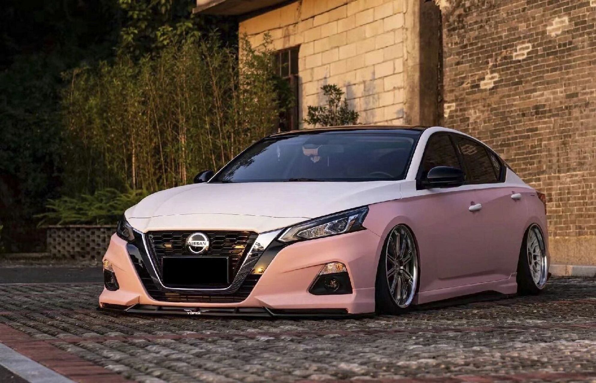 当你足够热爱时,他就不只是一台车了 一款双拼的天籁改色案例分享