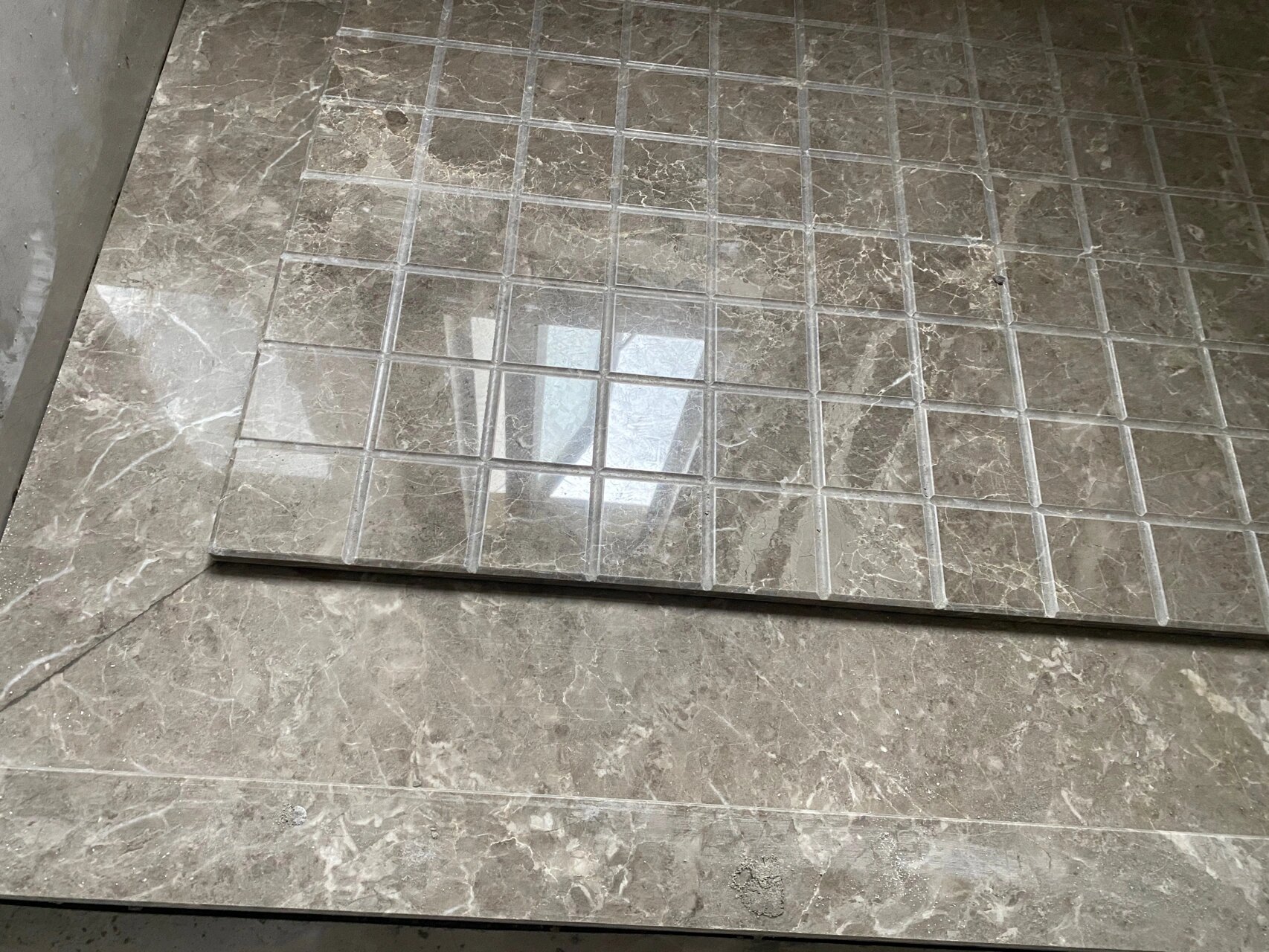 大理石淋浴踏板