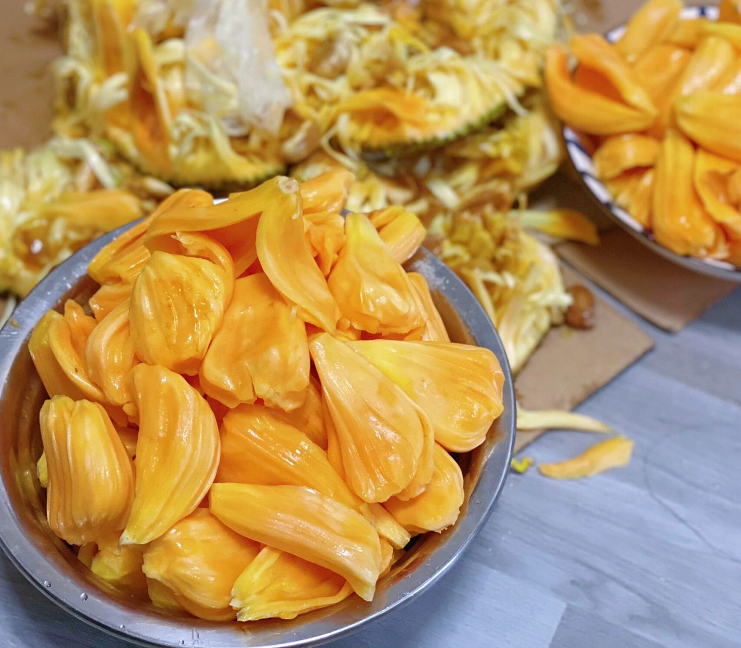 泰国8号红肉菠萝蜜 皮薄肉多 脆,甜但不腻!不错