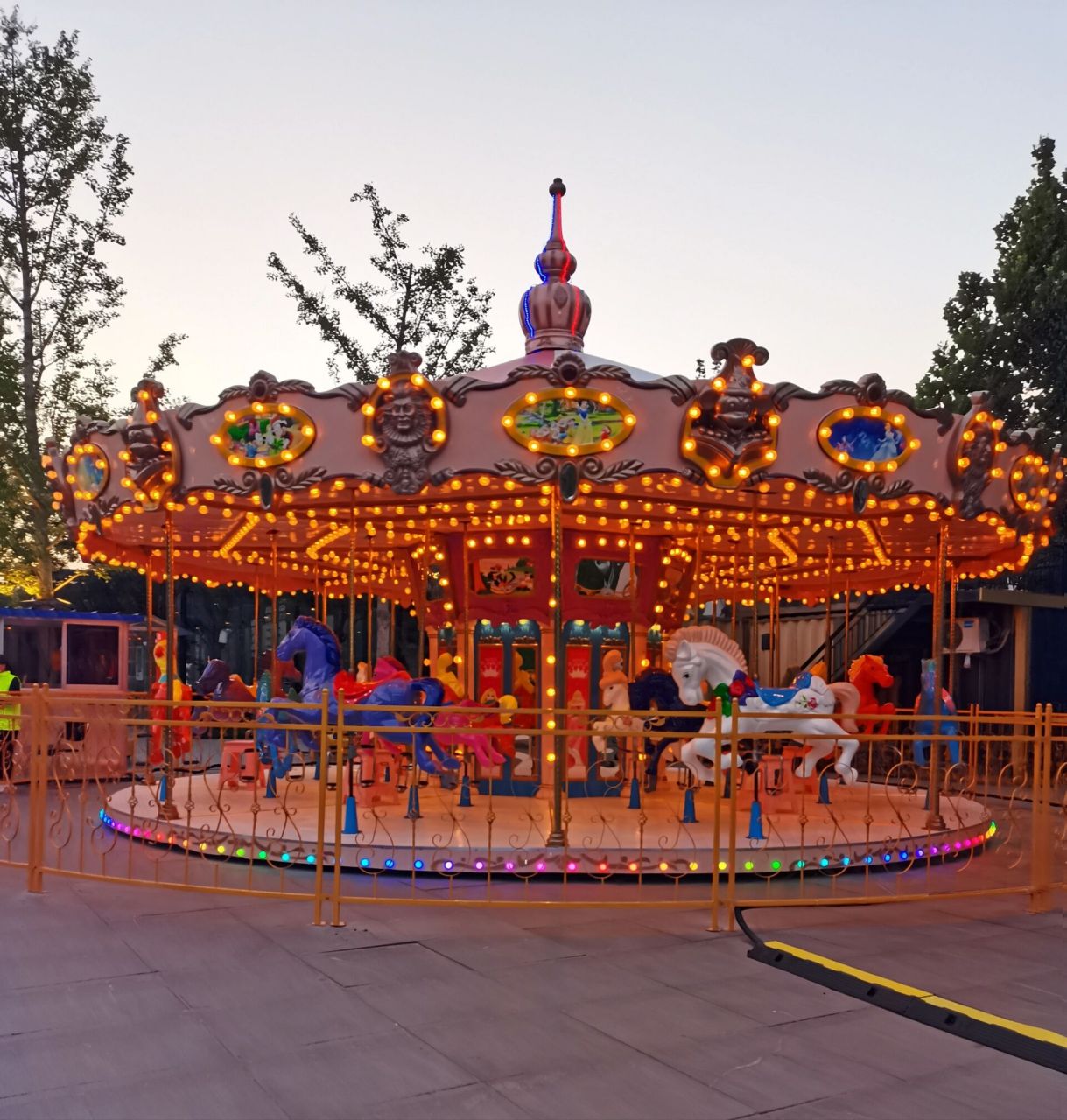 固安中央公园 住在北京南边的姐妹们可以来看看,这里挺大的,停车直接