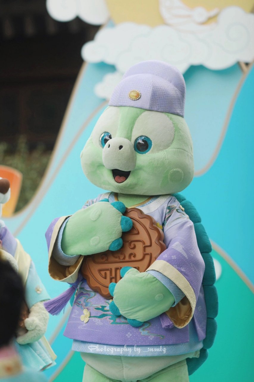 迪士尼|奥乐米拉 olu小龟 值得拥有一只光站着就散发无穷可爱的小龟