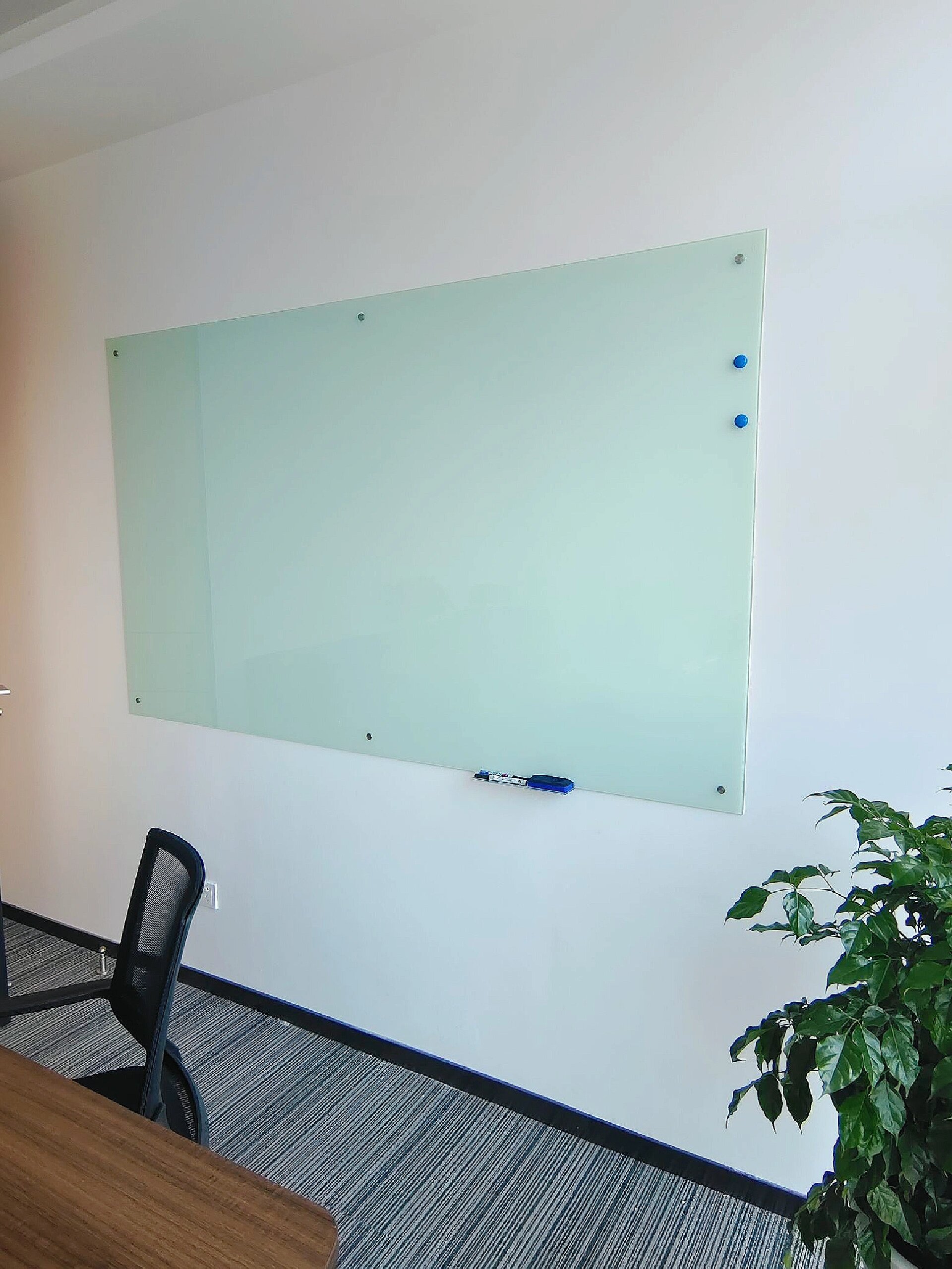 磁性玻璃白板写字板