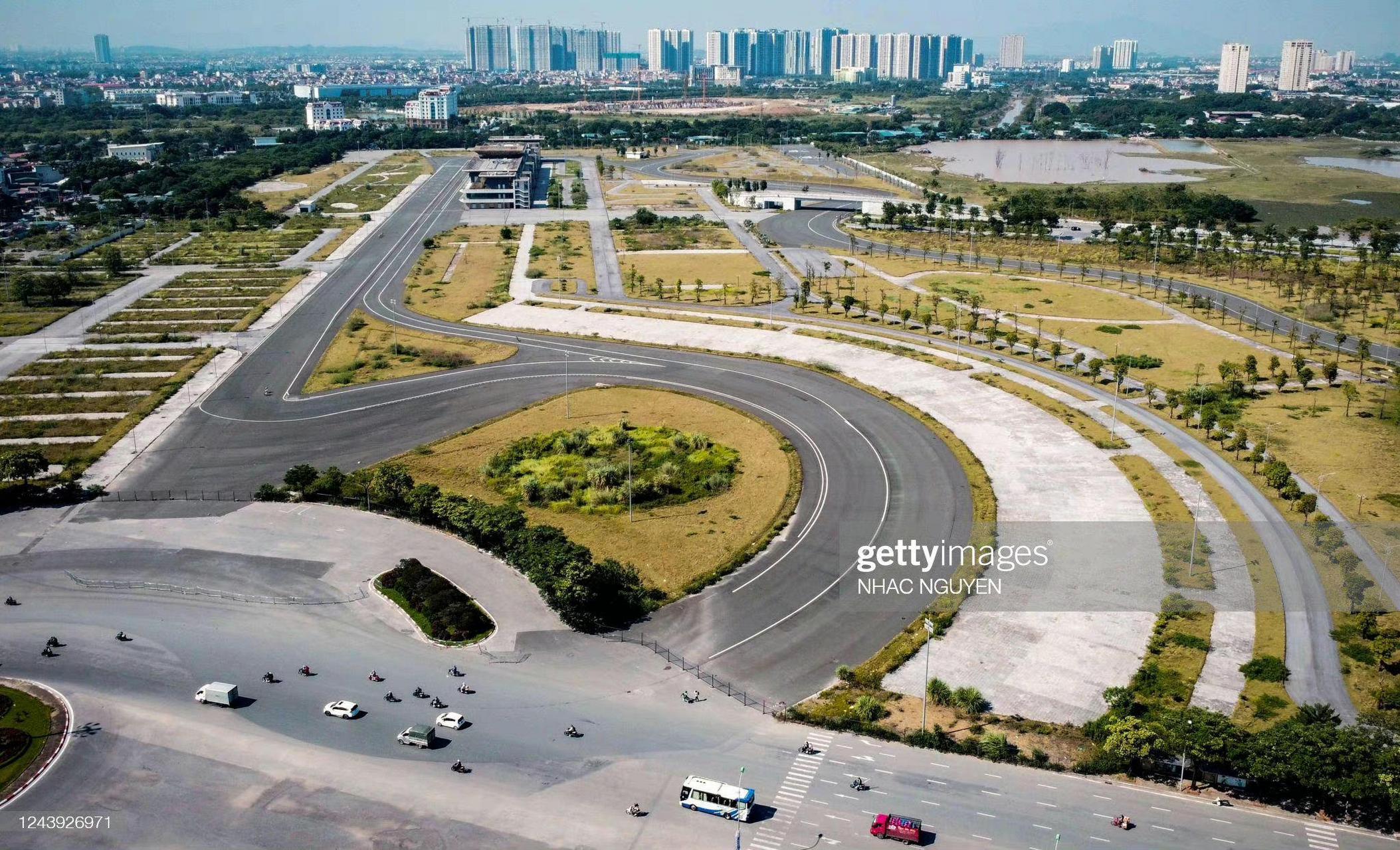 【f1】9799越南河内赛道的现状照,原定于2020年举办的越南大奖赛