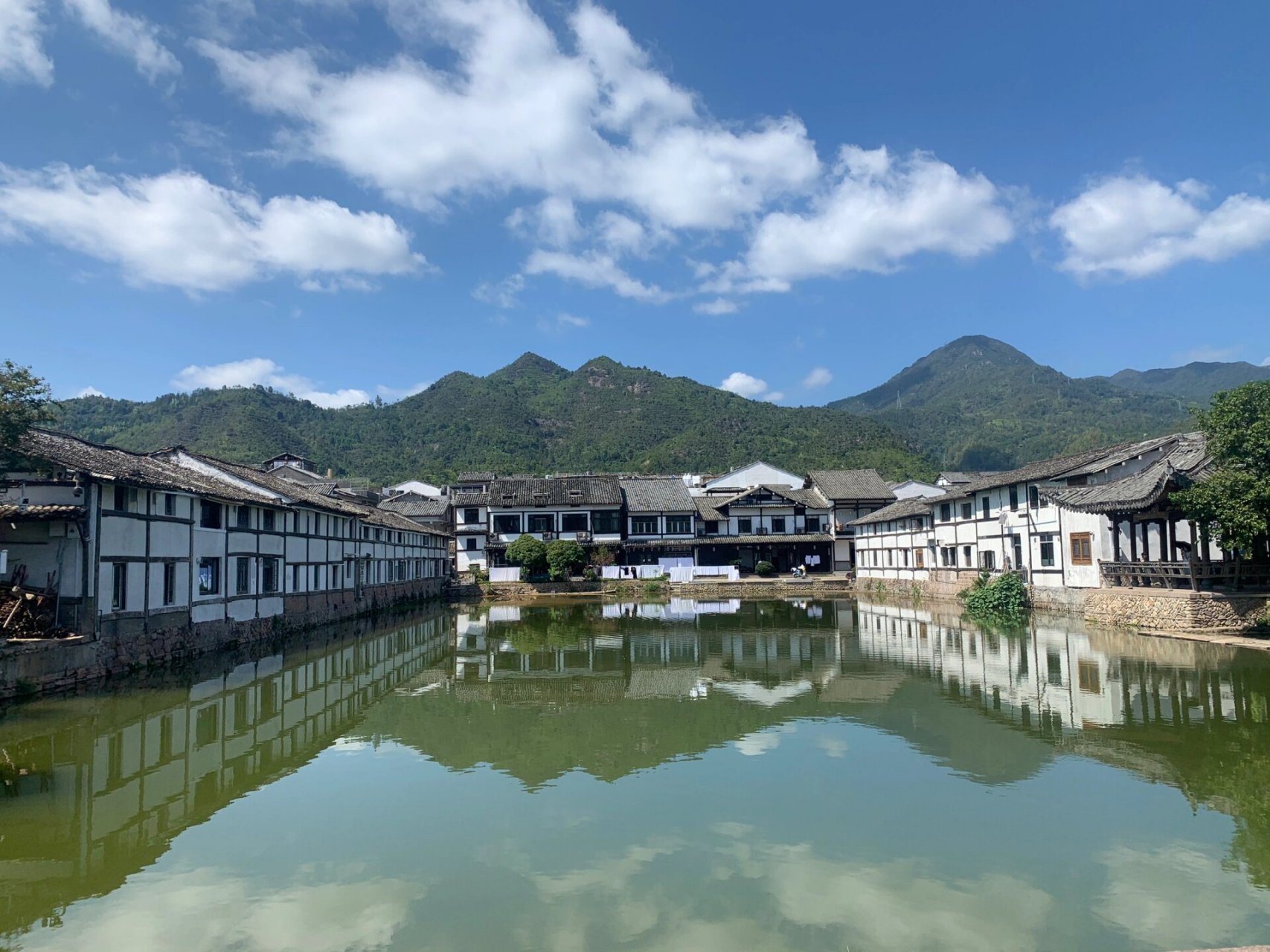 苍坡古村 永嘉楠溪江边的苍坡古村