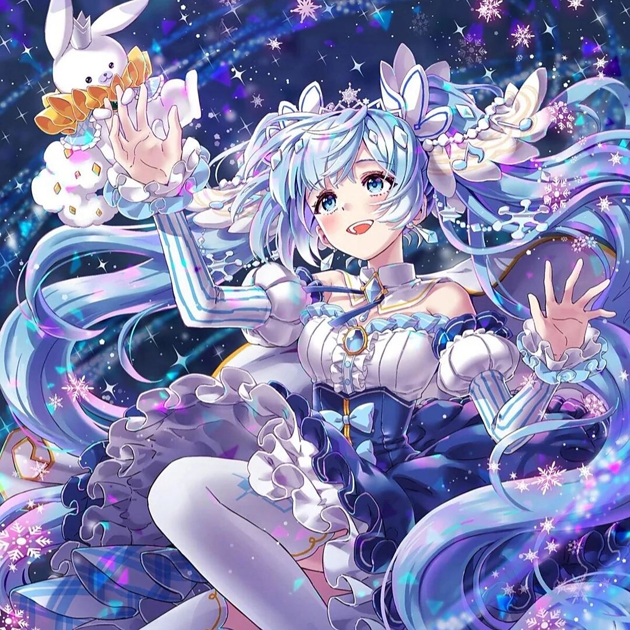 初音未来陛下头像图片 谁都不曾听过的初始之音,来自未来的访客.
