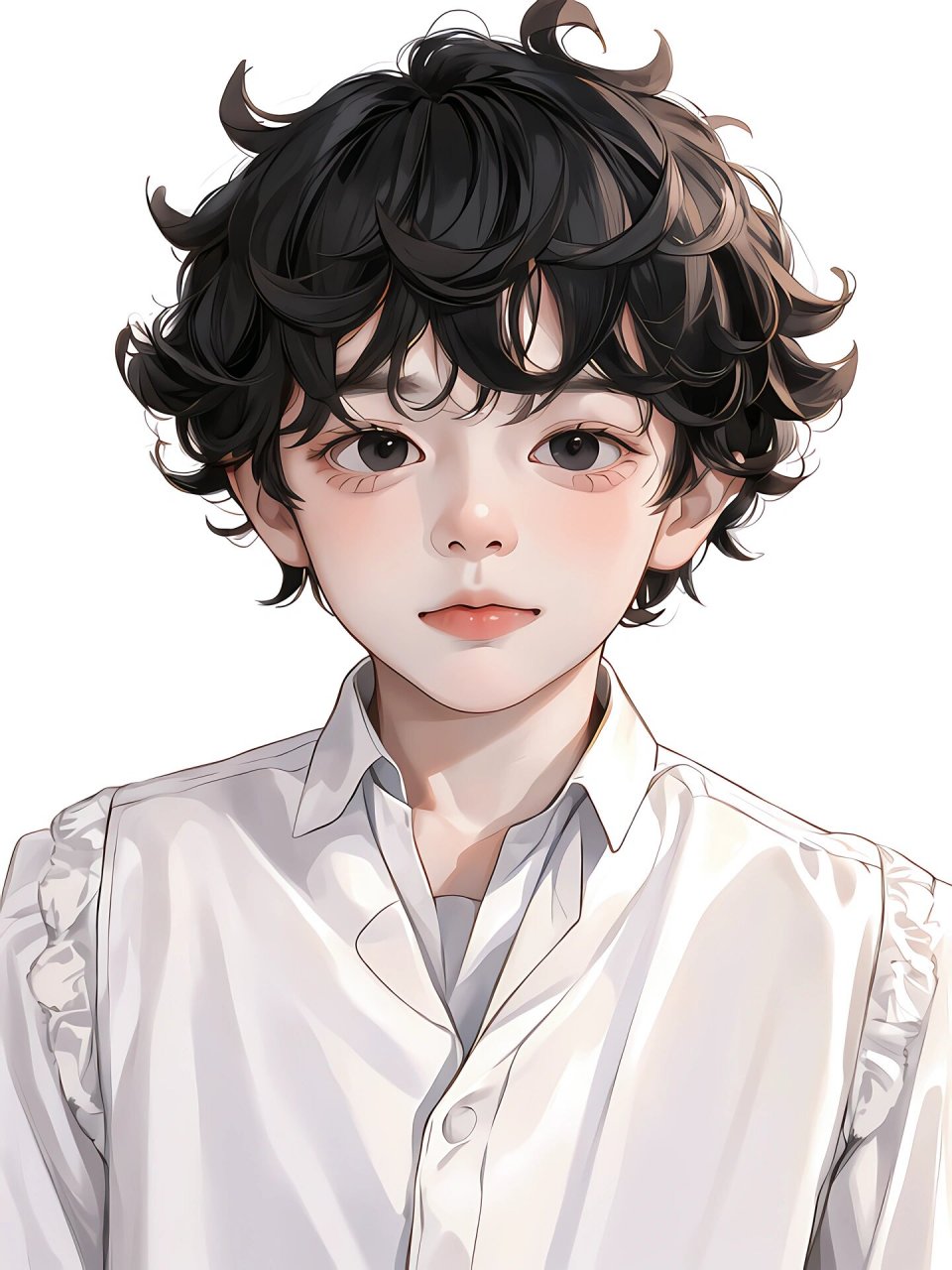 羊毛卷小男主 #送你好看的手机壁纸# #男生头像