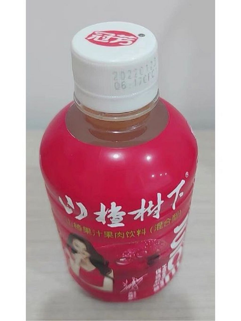 山楂树下350ml*15瓶*2箱 冠芳山楂树下山楂果汁果肉饮料(混合型)350ml