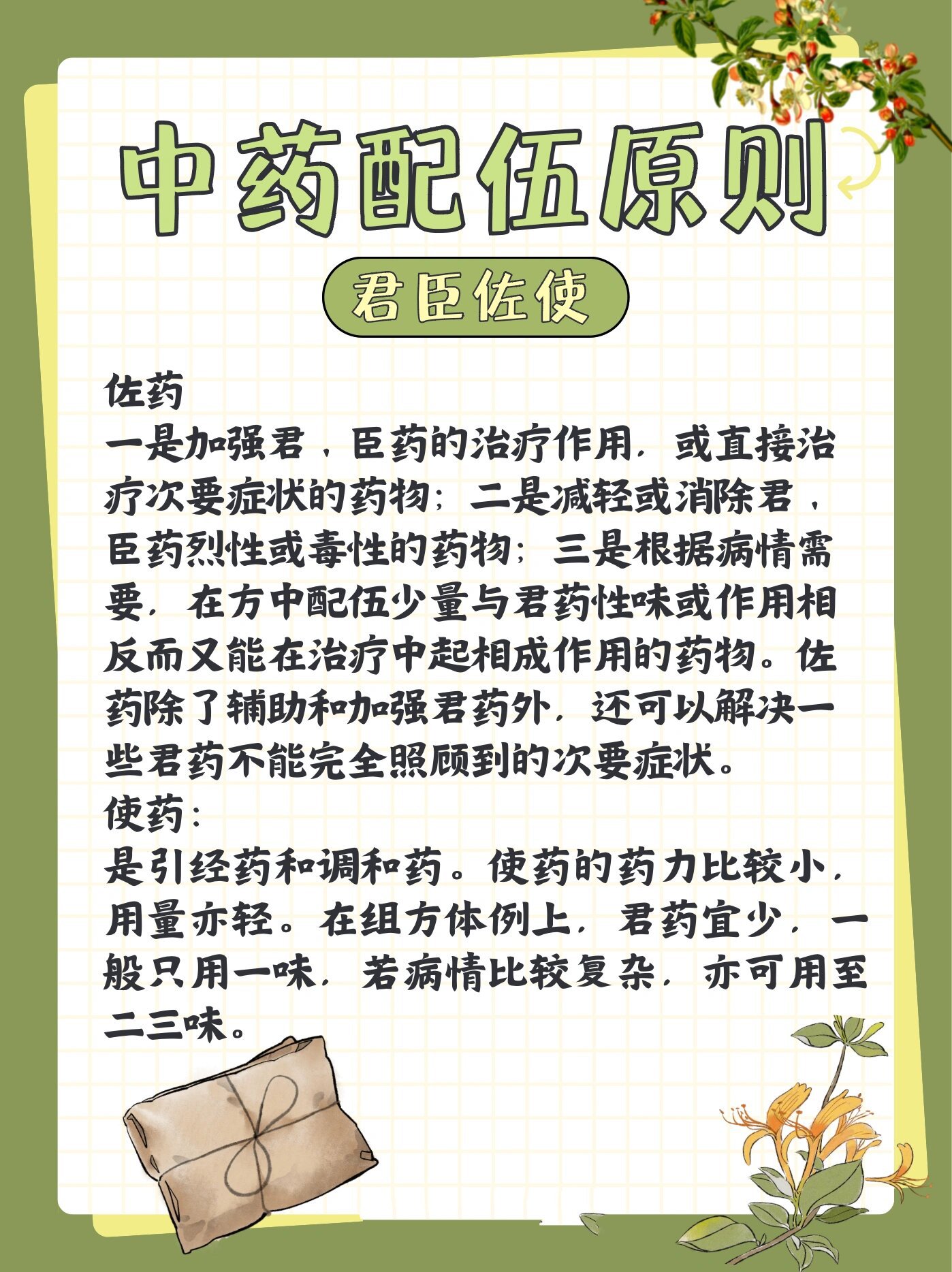 中医科普|92中药配伍原则——君臣佐使036993 什么是君臣佐使