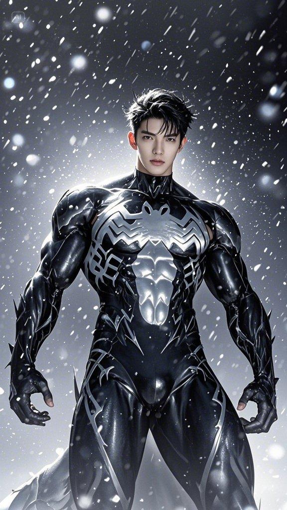 肌肉猛男帅哥壁纸集锦 cos毒液 无法抵抗的魅力 撩起衣服就是腹肌 这