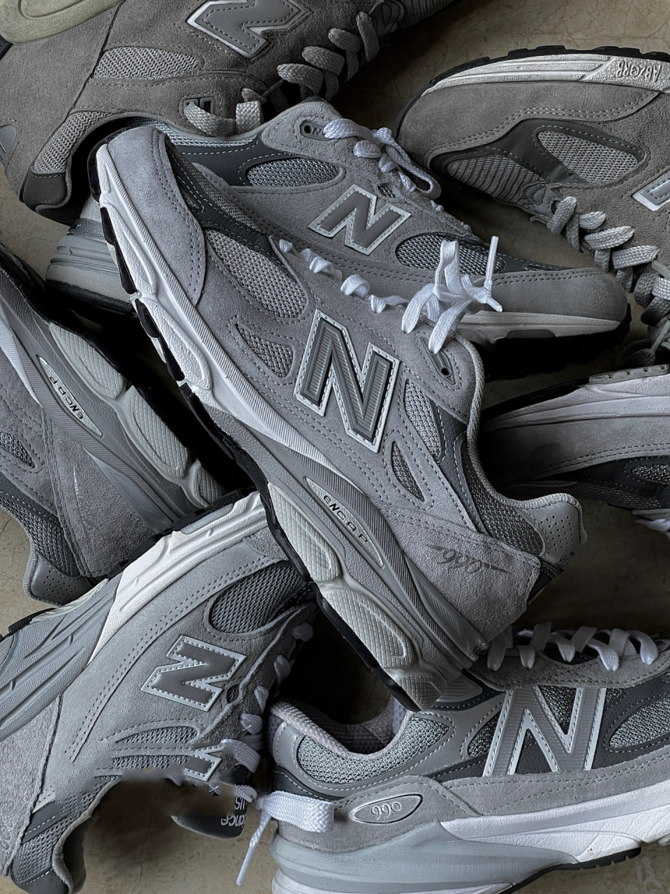 new balance990系列实着感受 《993》男女通吃的一款 被大家拿来和992