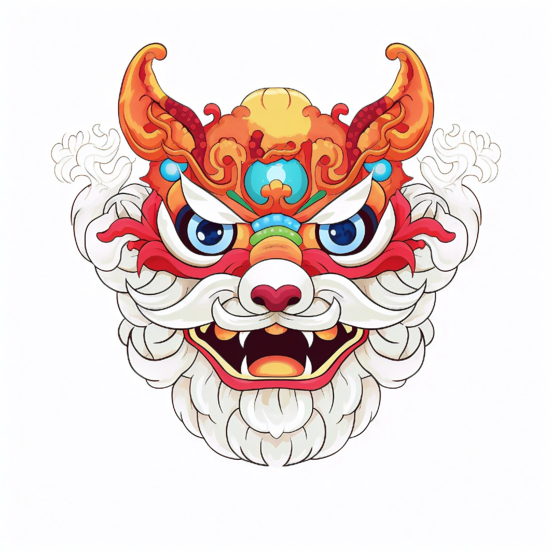 2024年龙年中国龙头像设计分享