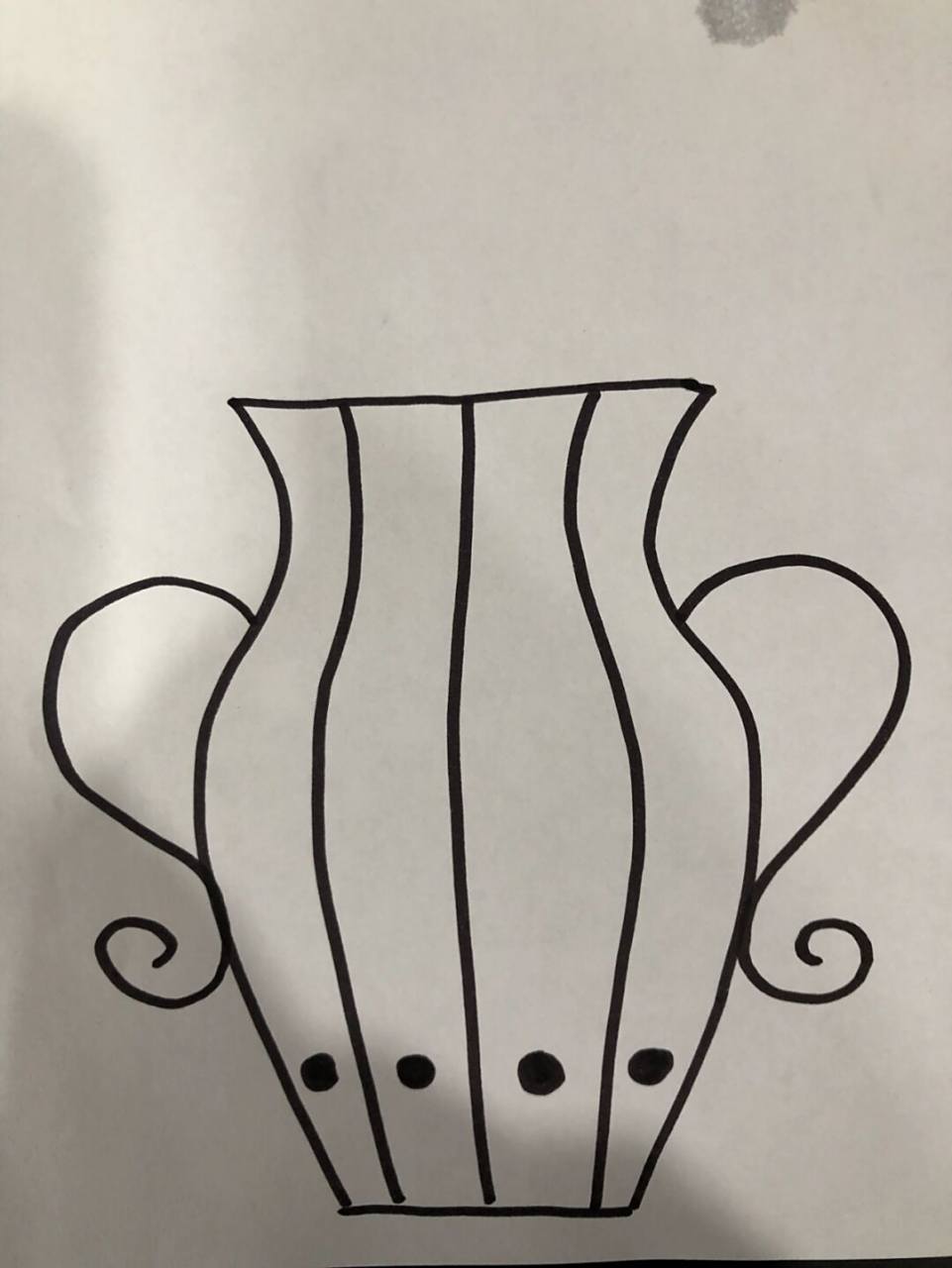 幼儿园各种各样花瓶简笔画 幼儿园各种各样花瓶简笔画