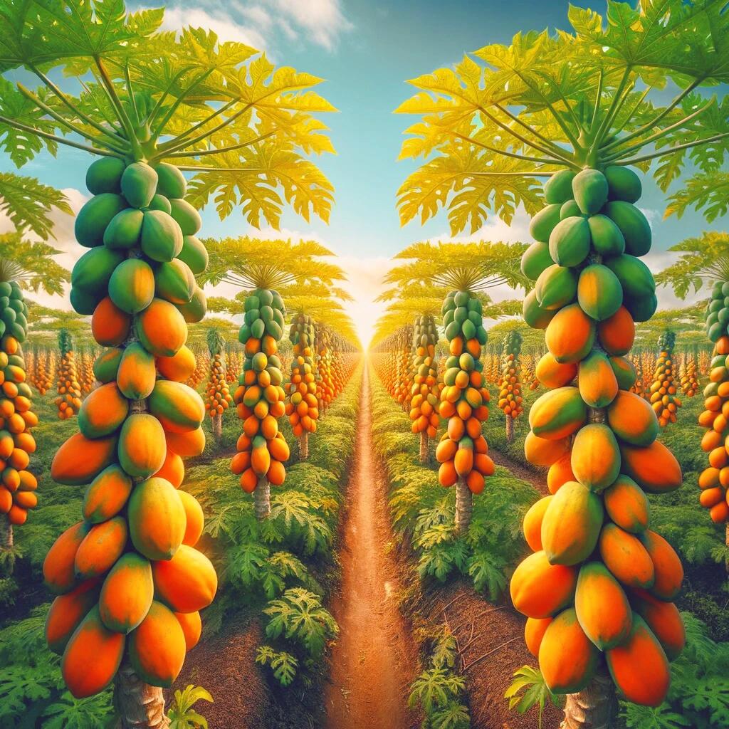 水果-木瓜 木瓜(学名:carica papaya)是番木瓜科,番木瓜属的植物,原产