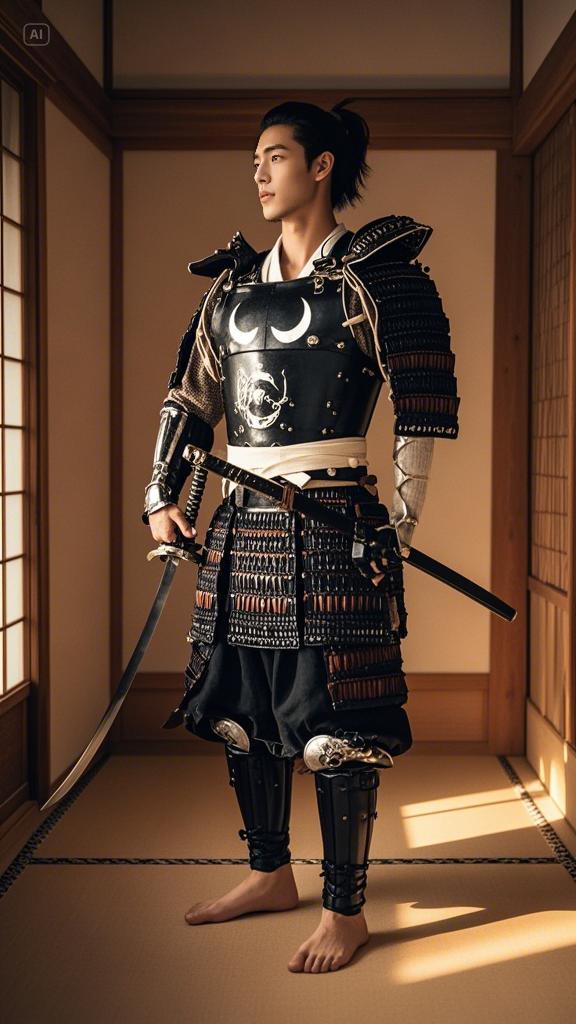 肌肉猛男帅哥壁纸集锦 日本战国时代武士