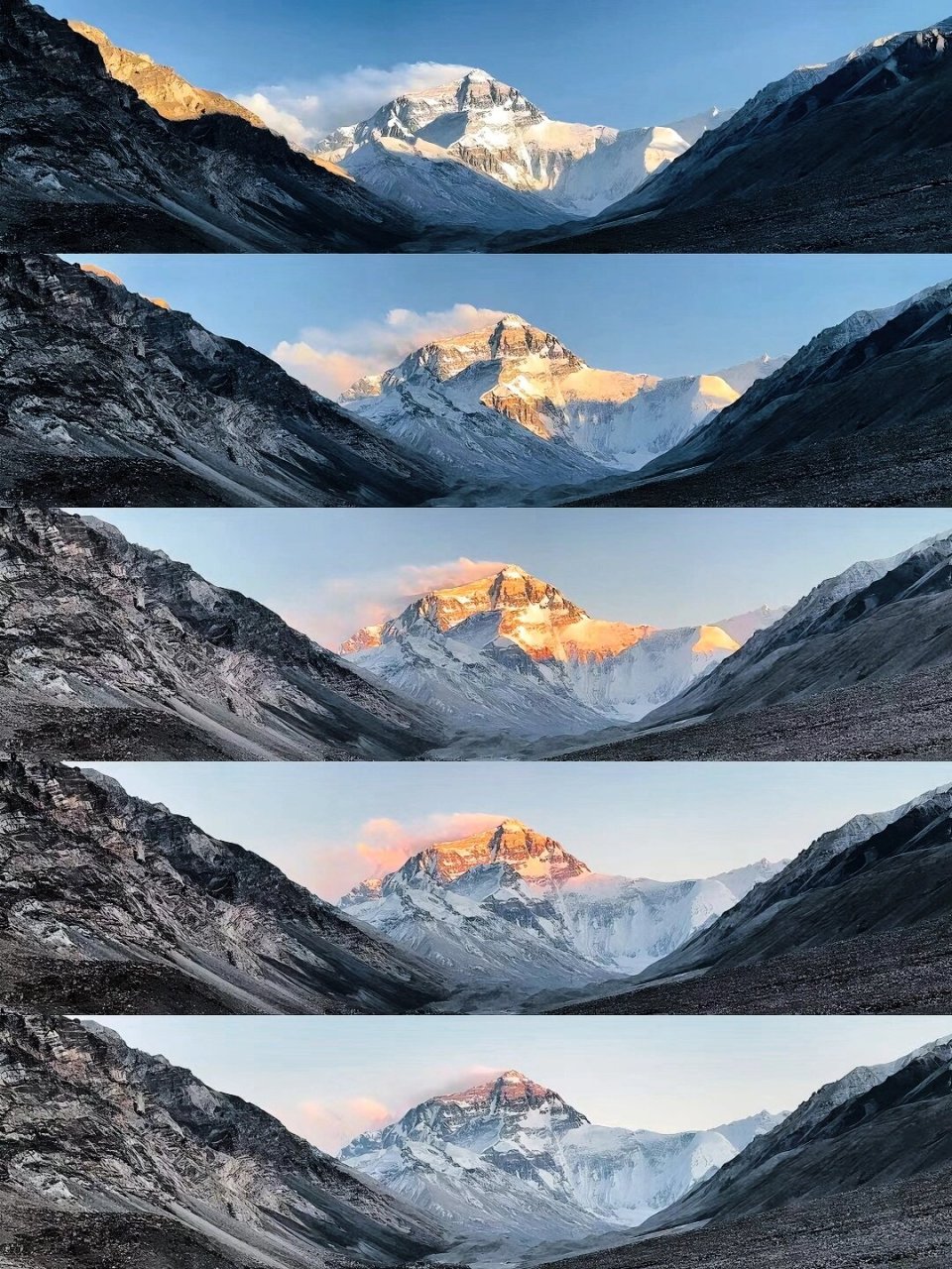 珠穆朗玛峰门票图片
