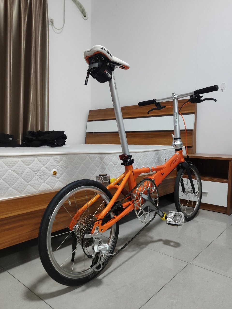 dahon大行16寸折叠自行车 偶入的大行16寸y架小折: 7816寸本身很