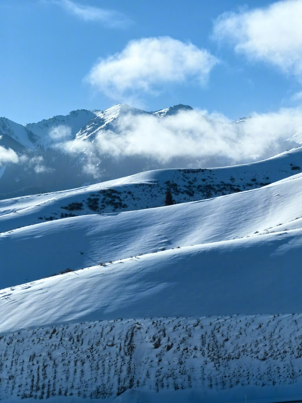 乌鲁木齐雪景高清图片图片