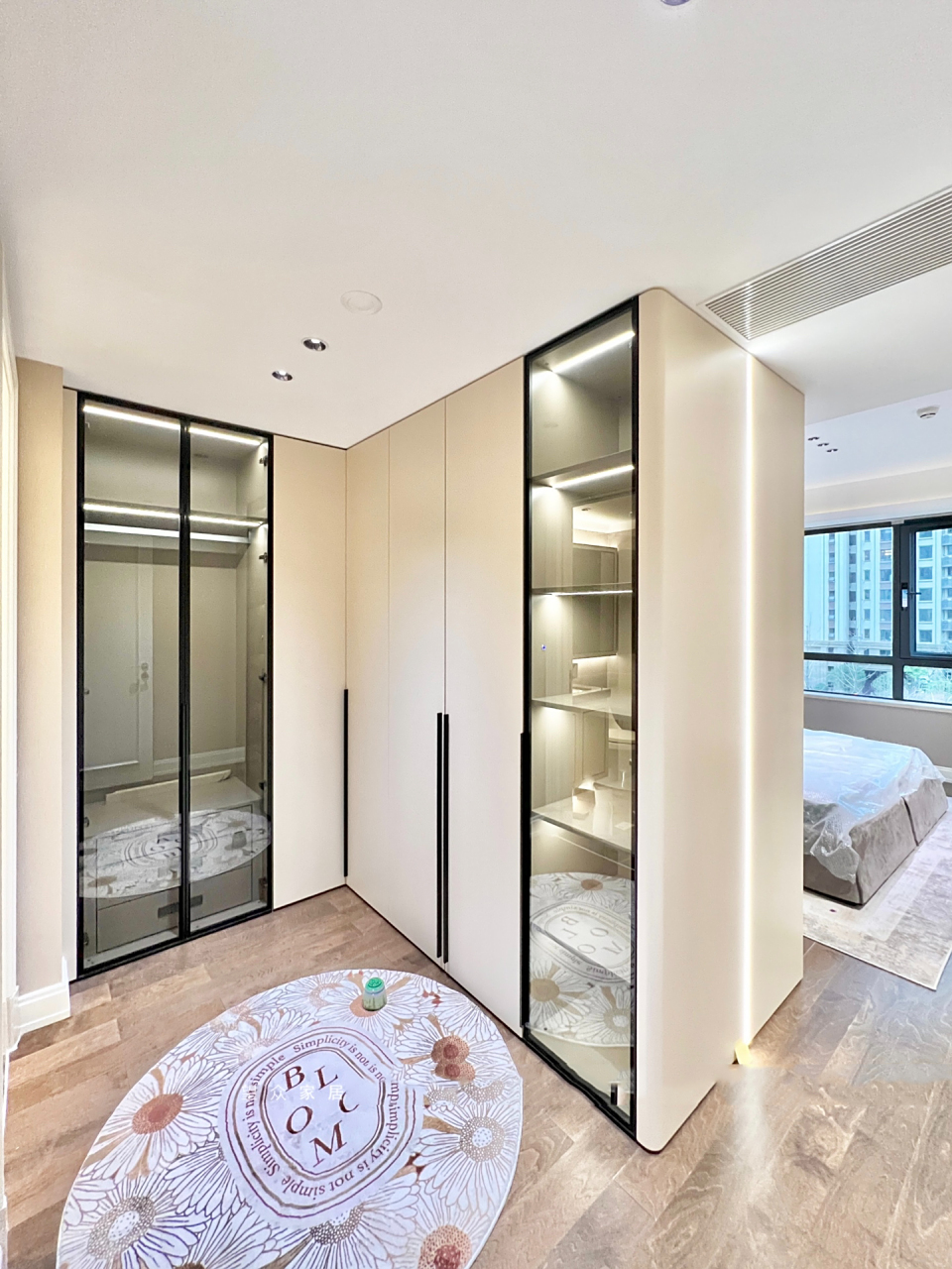 实用好看的l型衣柜设计|附转角内部图93 06 如果你的卫生间刚好