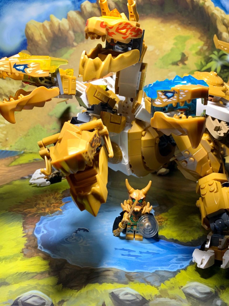 乐高黄金劳埃德升级版魔王劳埃德 乐高幻影忍者近期新出的人仔我就