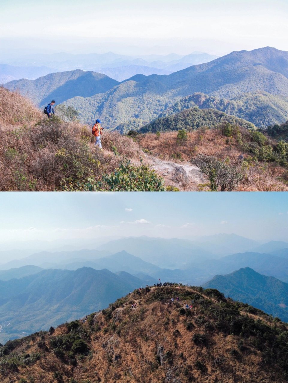 广州户外徒步|从化桂峰山 桂峰山位于从化市吕田镇东南方,桂峰山脚有