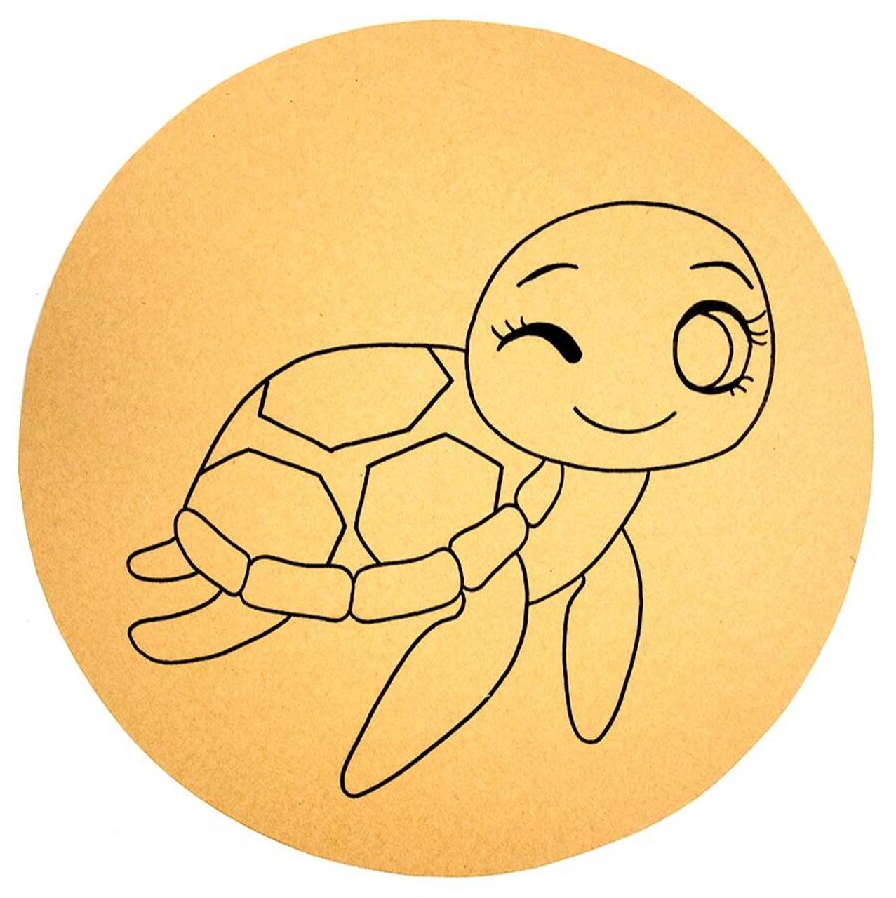 儿童画教程|自由自在的小海龟 【教学重难点】 99 1.